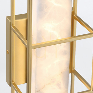 Lampă de perete medie BLAKLEY - 1 sursă de lumină - Aur periat QUINTIESSE small 3