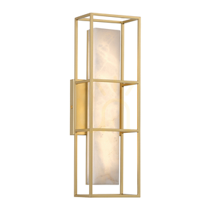 Lampă de perete medie BLAKLEY - 1 sursă de lumină - Aur periat QUINTIESSE small 0