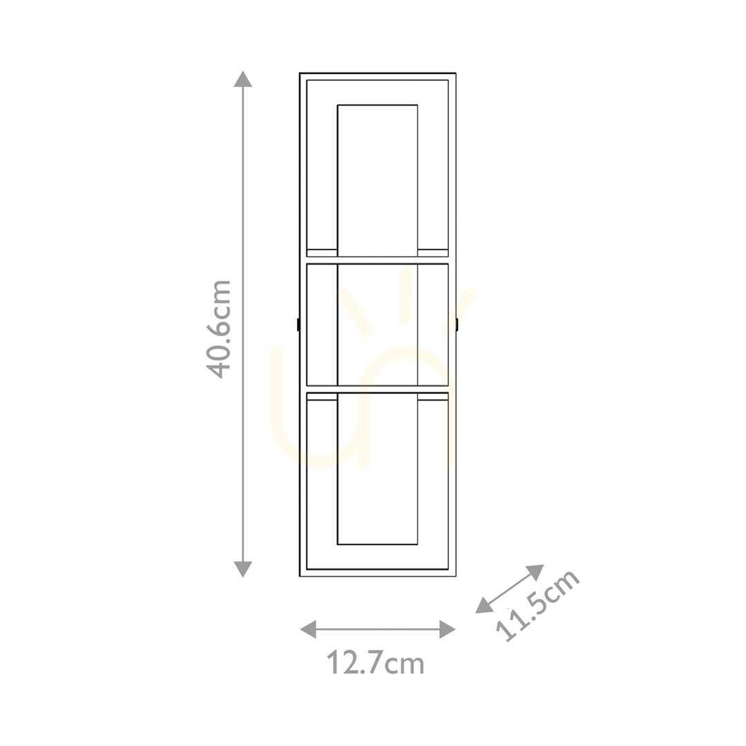 previzualizare Lampă de perete medie BLAKLEY - 1 sursă de lumină - Negru mat QUINTIESSE Lampă de perete medie BLAKLEY - 1 sursă de lumină - Negru mat QUINTIESSE