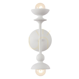 CADENCE lampă de perete - 2 surse de lumină - Alb antichizat QUINTIESSE small 1