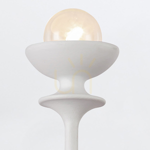 CADENCE lampă de perete - 2 surse de lumină - Alb antichizat QUINTIESSE small 3