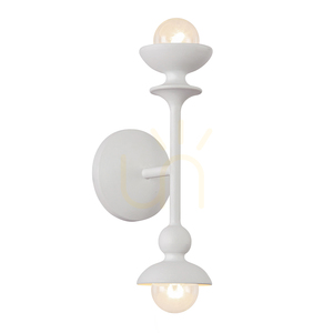 CADENCE lampă de perete - 2 surse de lumină - Alb antichizat QUINTIESSE small 0