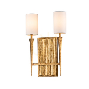 Lampă de perete CREST - 2 surse de lumină - Petal gold QUINTIESSE small 0