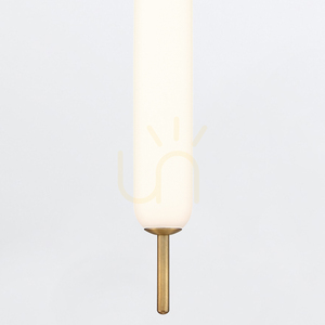 Lampă suspendată CUMBERLAND - 1 sursă de lumină - Aur periat QUINTIESSE small 4