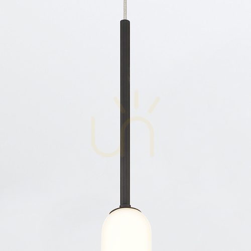 Verifica Lampă suspendată CUMBERLAND - 1 sursă de lumină - Negru mat QUINTIESSE