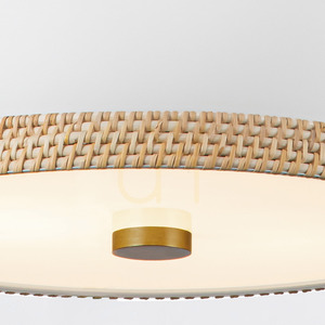 DORAL lampă suspendată - 2 surse de lumină - Alb mat, alamă vintage QUINTIESSE small 6