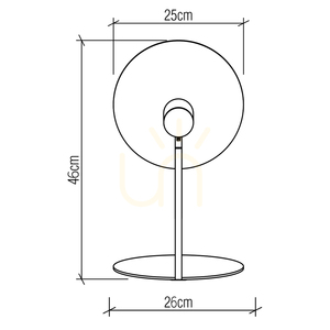 Lampă de masă DOT QUINTIESSE small 2