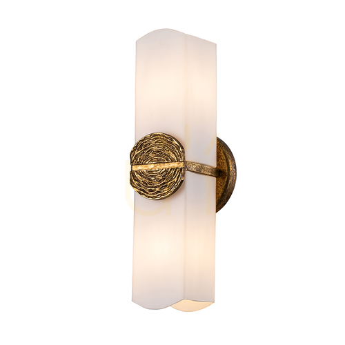 Verifica Lampă de perete ELAN - 2 surse de lumină - Petal gold QUINTIESSE