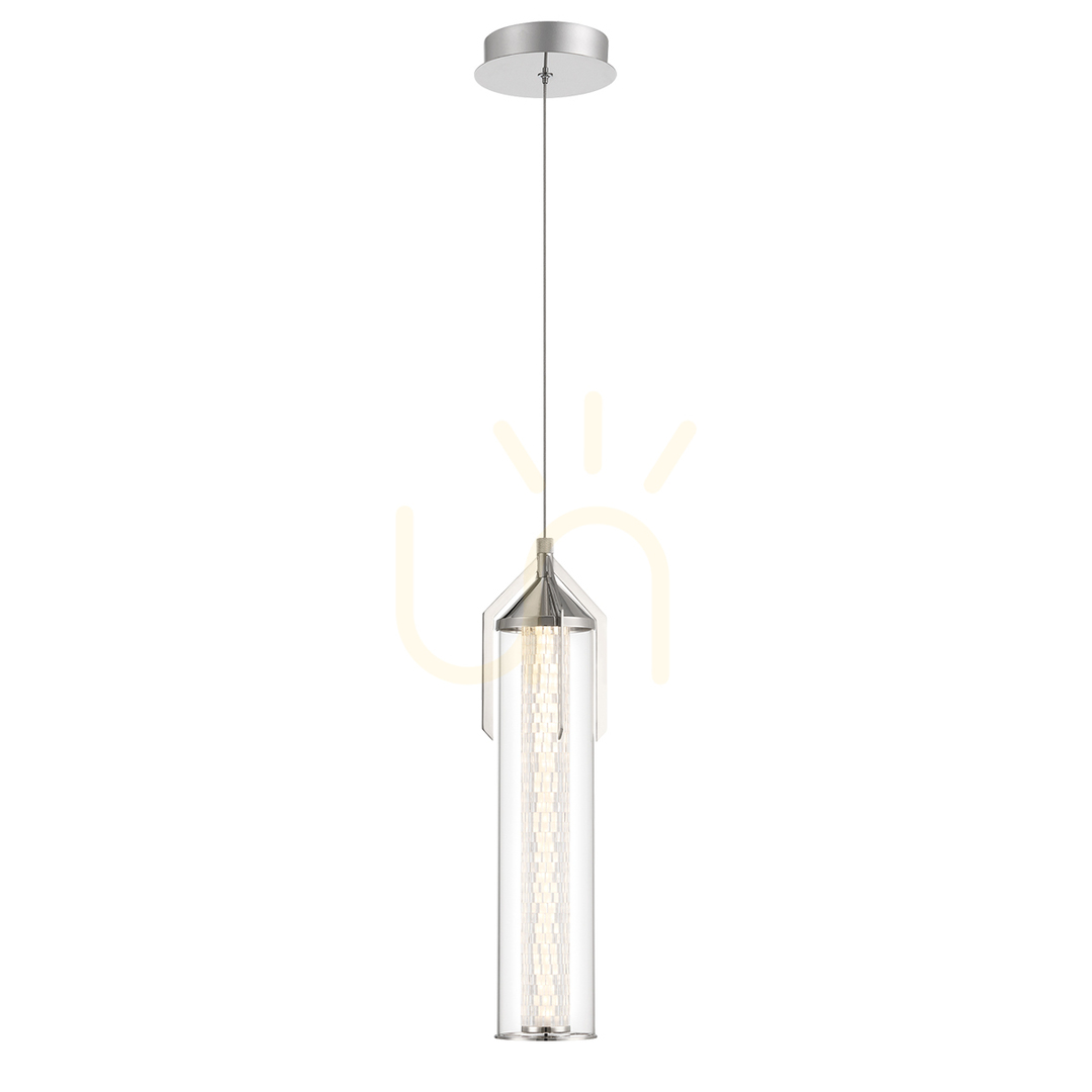 Vedere Lampă suspendată ESPADA - Crom lustruit QUINTIESSE Lampă suspendată ESPADA - Crom lustruit QUINTIESSE