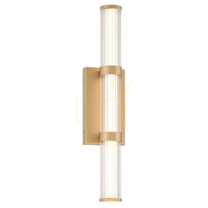 Lampă de perete LED medie FAYTON - Aur periat QUINTIESSE 0 Lampă de perete LED medie FAYTON - Aur periat QUINTIESSE small 0