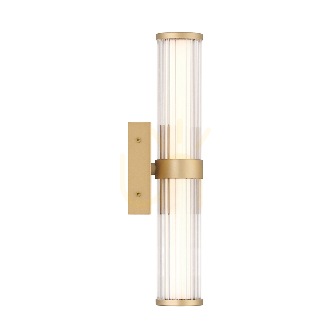 Afişa FAYTON mică lampă de perete LED - Aur periat QUINTIESSE FAYTON mică lampă de perete LED - Aur periat QUINTIESSE