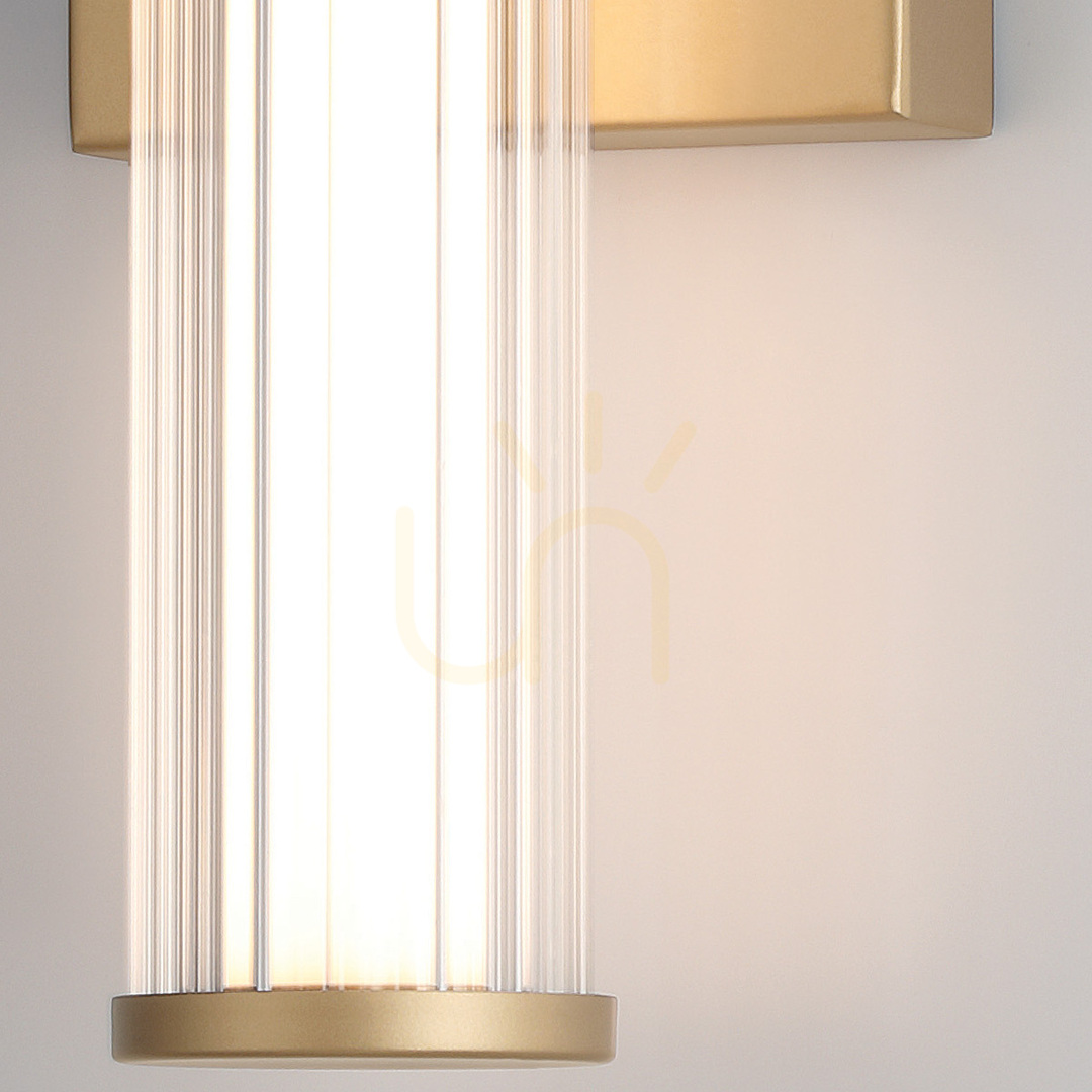 Vedere FAYTON mică lampă de perete LED - Aur periat QUINTIESSE FAYTON mică lampă de perete LED - Aur periat QUINTIESSE