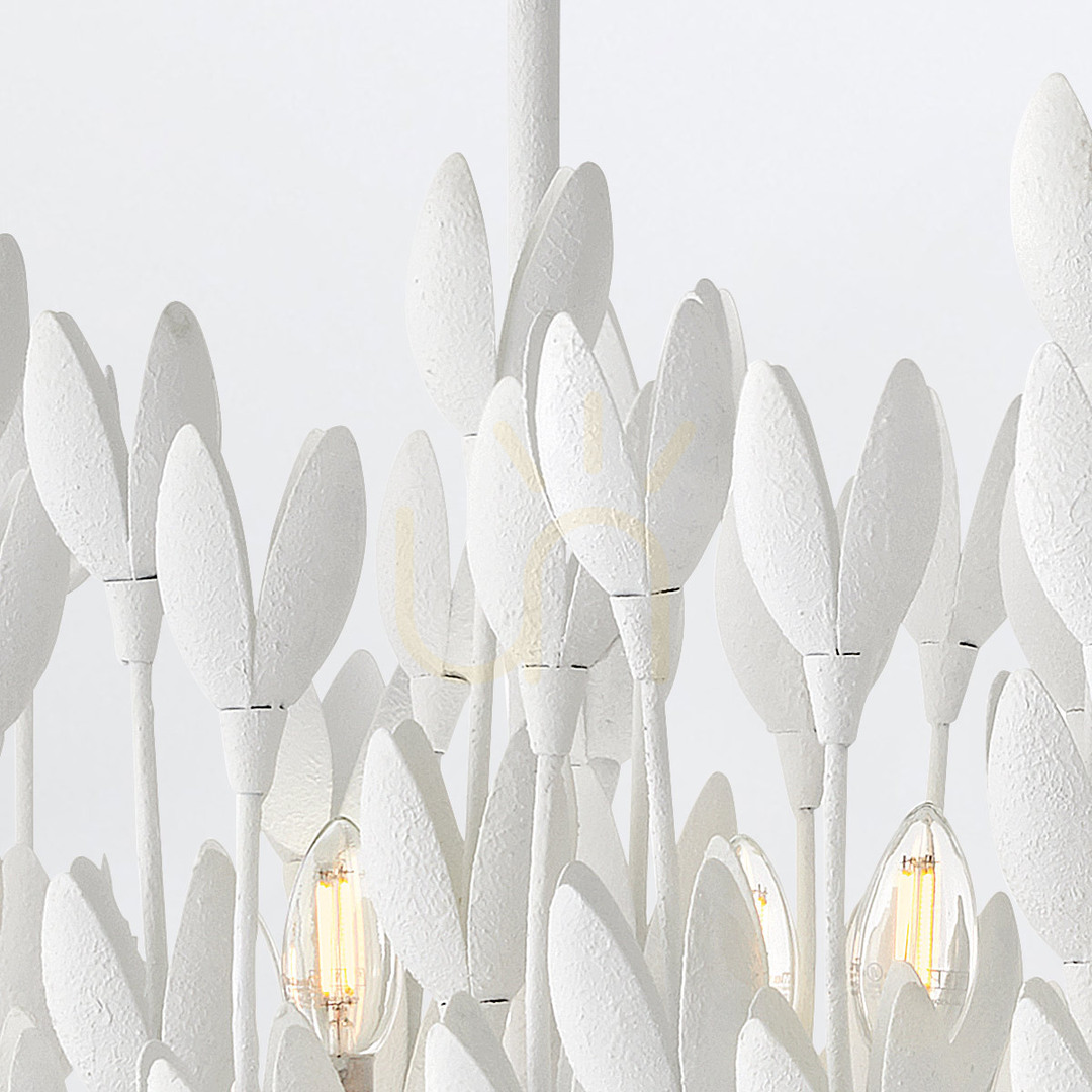 previzualizare Lampă insulă FLORA - 10 surse de lumină - tencuială structurală QUINTIESSE. Lampă insulă FLORA - 10 surse de lumină - tencuială structurală QUINTIESSE.