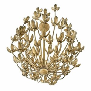 Candelabru FLORA - 6 surse de lumină - Aur oxidat QUINTIESSE small 3