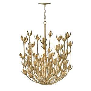 Candelabru FLORA - 6 surse de lumină - Aur oxidat QUINTIESSE small 4