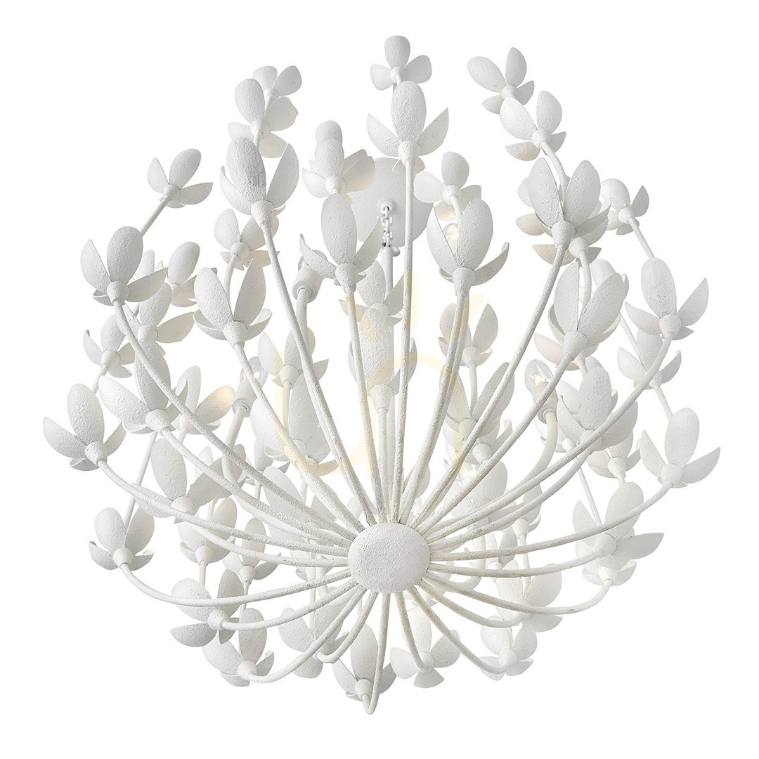 Afişa Candelabru FLORA - 6 surse de lumină - tencuială structurală QUINTIESSE Candelabru FLORA - 6 surse de lumină - tencuială structurală QUINTIESSE
