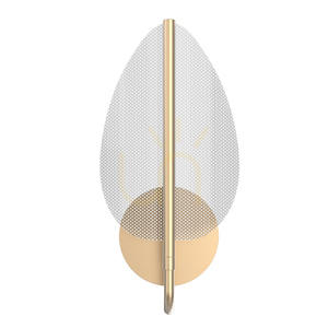 FLORIANA LED lampă de perete - alamă naturală QUINTIESSE small 1