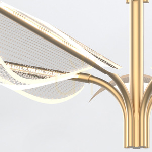 FLORIANA mare LED lampă suspendată - alamă naturală QUINTIESSE 4 FLORIANA mare LED lampă suspendată - alamă naturală QUINTIESSE small 4