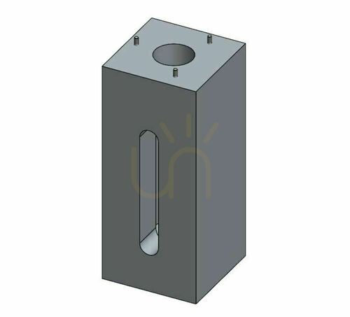 Verifica Fundație de beton 7668 pentru stâlpi și felinare de grădină, 30 × 30 × 73 cm – NORLYS