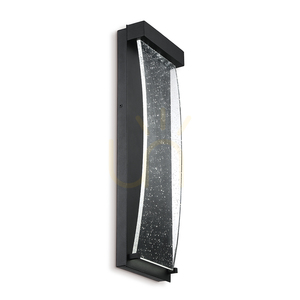 Lanternă mică de perete KABO - Negru texturat QUINTIESSE small 0