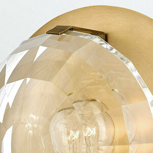 LEO lampă de perete - 1 sursă de lumină - alamă clasică QUINTIESSE small 3