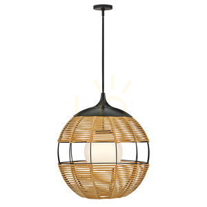 MADDOX lampă suspendată medie - 1 sursă de lumină - Negru, bej caramel QUINTIESSE 0 MADDOX lampă suspendată medie - 1 sursă de lumină - Negru, bej caramel QUINTIESSE small 0