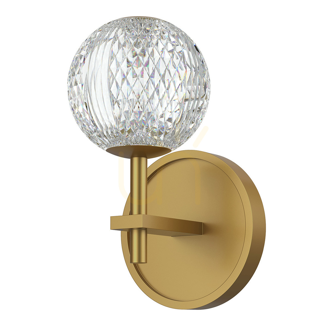 Verifica MARNI LED lampă de perete - alamă naturală QUINTIESSE MARNI LED lampă de perete - alamă naturală QUINTIESSE