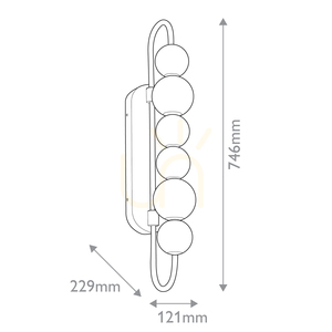 MARNI LED lampă de perete - alamă naturală QUINTIESSE 2 MARNI LED lampă de perete - alamă naturală QUINTIESSE small 2
