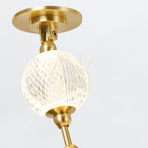 MARNI LED lampă suspendată - alamă naturală QUINTIESSE small 4