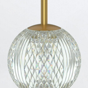 MARNI mediu LED lampă de masă - alamă naturală QUINTIESSE small 3