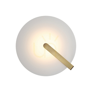 Plafon mic / lampă de perete NUVOLA - Aur periat QUINTIESSE small 1