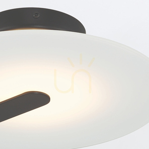 Plafonieră / aplică Quintiesse Nuvola Small, negru mat, LED 14 W 3000 K, Ø31 cm small 1