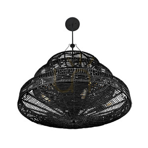 Candelabru OPHELIA - 13 surse de lumină - Negru QUINTIESSE small 4