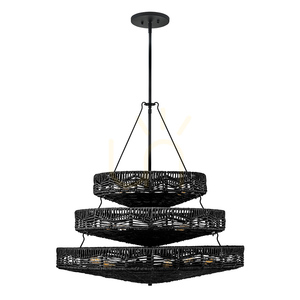 Candelabru OPHELIA - 13 surse de lumină - Negru QUINTIESSE small 0