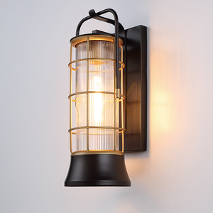 Lanternă de perete medie RIVAMAR - 1 sursă de lumină - Maro și auriu QUINTIESSE 7 Lanternă de perete medie RIVAMAR - 1 sursă de lumină - Maro și auriu QUINTIESSE small 7