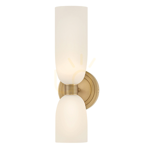 Aplică TALLULAH - 2 surse de lumină - Alamă lăcuită QUINTIESSE 1 Aplică TALLULAH - 2 surse de lumină - Alamă lăcuită QUINTIESSE small 1