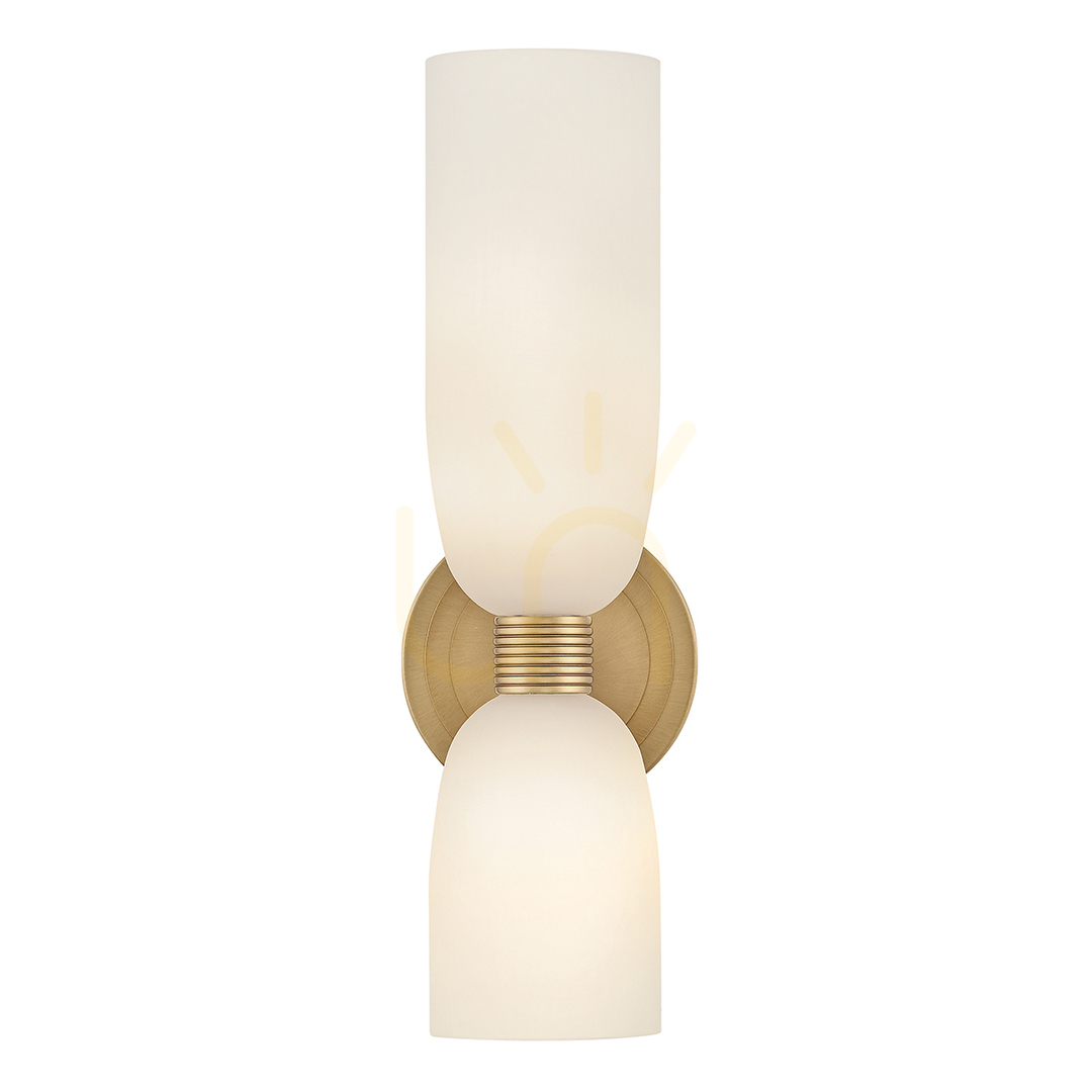 Afişa Aplică TALLULAH - 2 surse de lumină - Alamă lăcuită QUINTIESSE Aplică TALLULAH - 2 surse de lumină - Alamă lăcuită QUINTIESSE