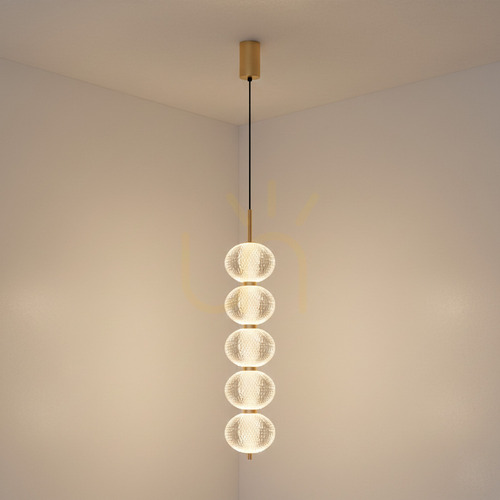 Verifica Lampă suspendată Zuma Line GALATEA DU31359/30W aurie 1xLED