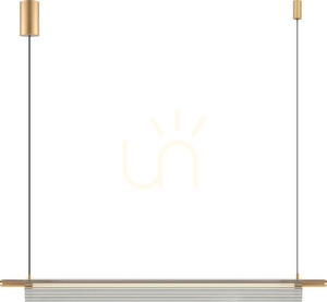 Lampă suspendată Zuma Line ARCUS DU31835/14W auriu 1xLED 0 Lampă suspendată Zuma Line ARCUS DU31835/14W auriu 1xLED small 0