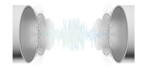 Verifica Difuzor Bluetooth 5.4 negru pentru șină magnetică de 48V