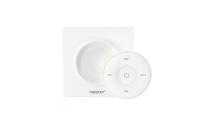 Telecomandă de perete MiBoxer K2 RF 2,4 GHz pentru benzi LED MONO/CCT, albă small 0