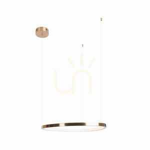 Lustră suspendată LED Max Light Cayenne 55 cm cupru periat 2964 small 3