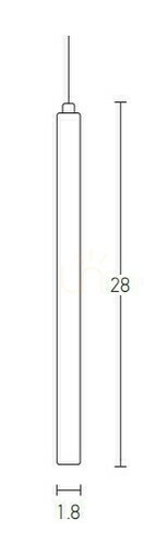 Verifica Pendul LED Zambelis negru mat, aluminiu, 3W, 2700K, IP20, 28 cm