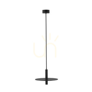 Pendul LED Zambelis 18139-B, negru nisipat, Ø26 cm, 7 W, 3000 K small 1