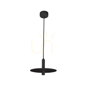 Pendul LED Zambelis 18139-B, negru nisipat, Ø26 cm, 7 W, 3000 K small 3