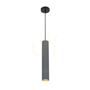 Pendul Zambelis beton negru mat GU10 1 bec 40 cm small 1