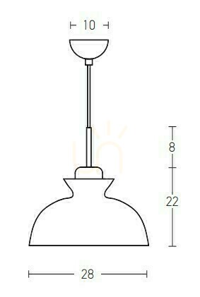 Verifica Lampă suspendată Zambelis albastru mat E27 metal lemn 28 cm