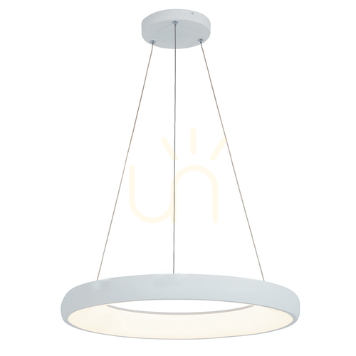 Verifica Pendant LED Zambelis alb mat 60 cm 50W 3000K dimabil aluminiu acrilic