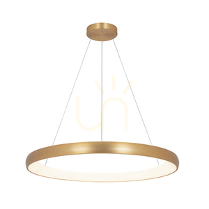 Pendul Zambelis aur mat periat 60W 3000K dimabil Ø80 cm aluminiu acrilic small 0