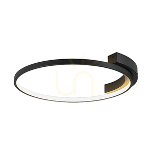 Plafonieră LED Zambelis negru nisip 31W 3000K Ø52,5 cm metal aluminiu silic small 3